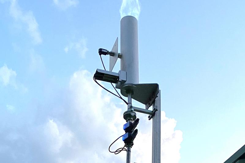 Biogas flare