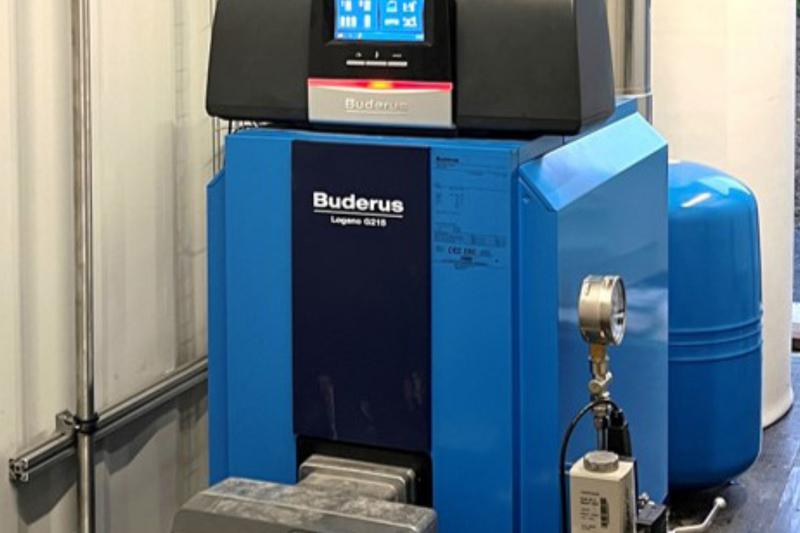 Biogas burner system