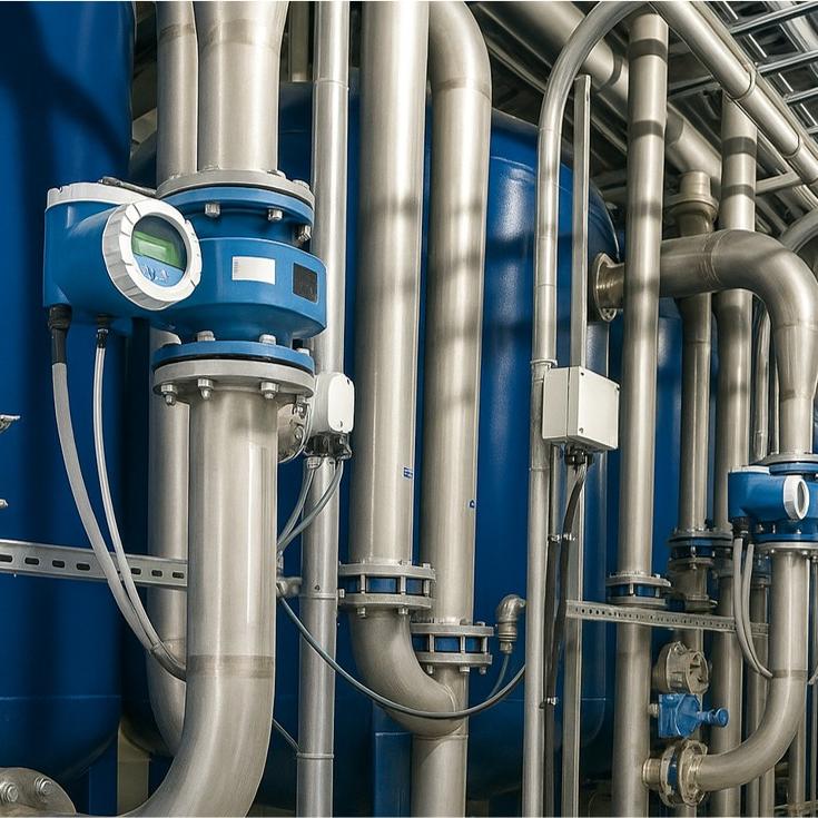 Iron hydroxide granulate adsorber for targeted removal of heavy metals such as lead, copper, and zinc, and phosphates from industrial water and wastewater treatment systems.