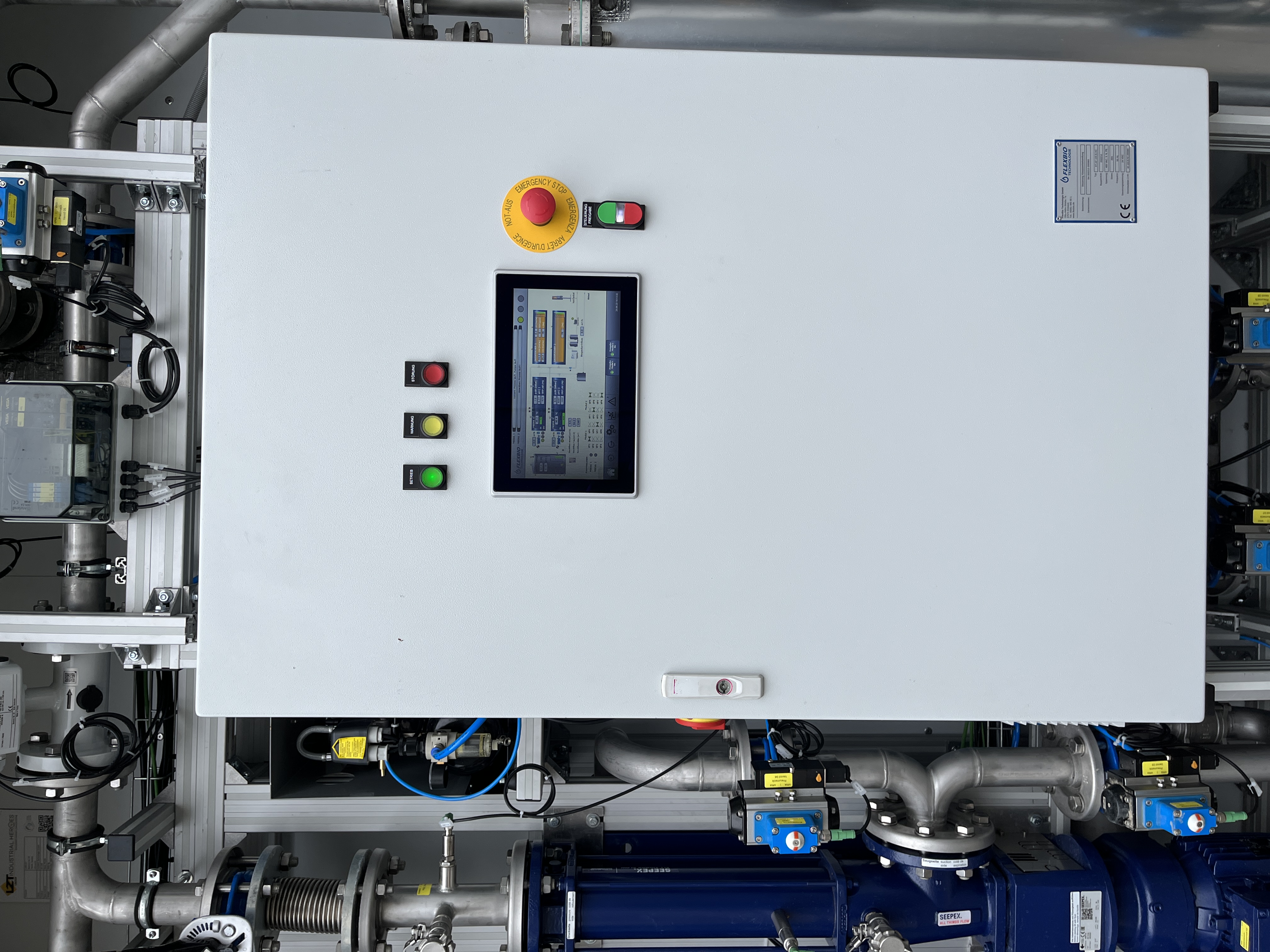FlexBio - Modulare Containeranlage