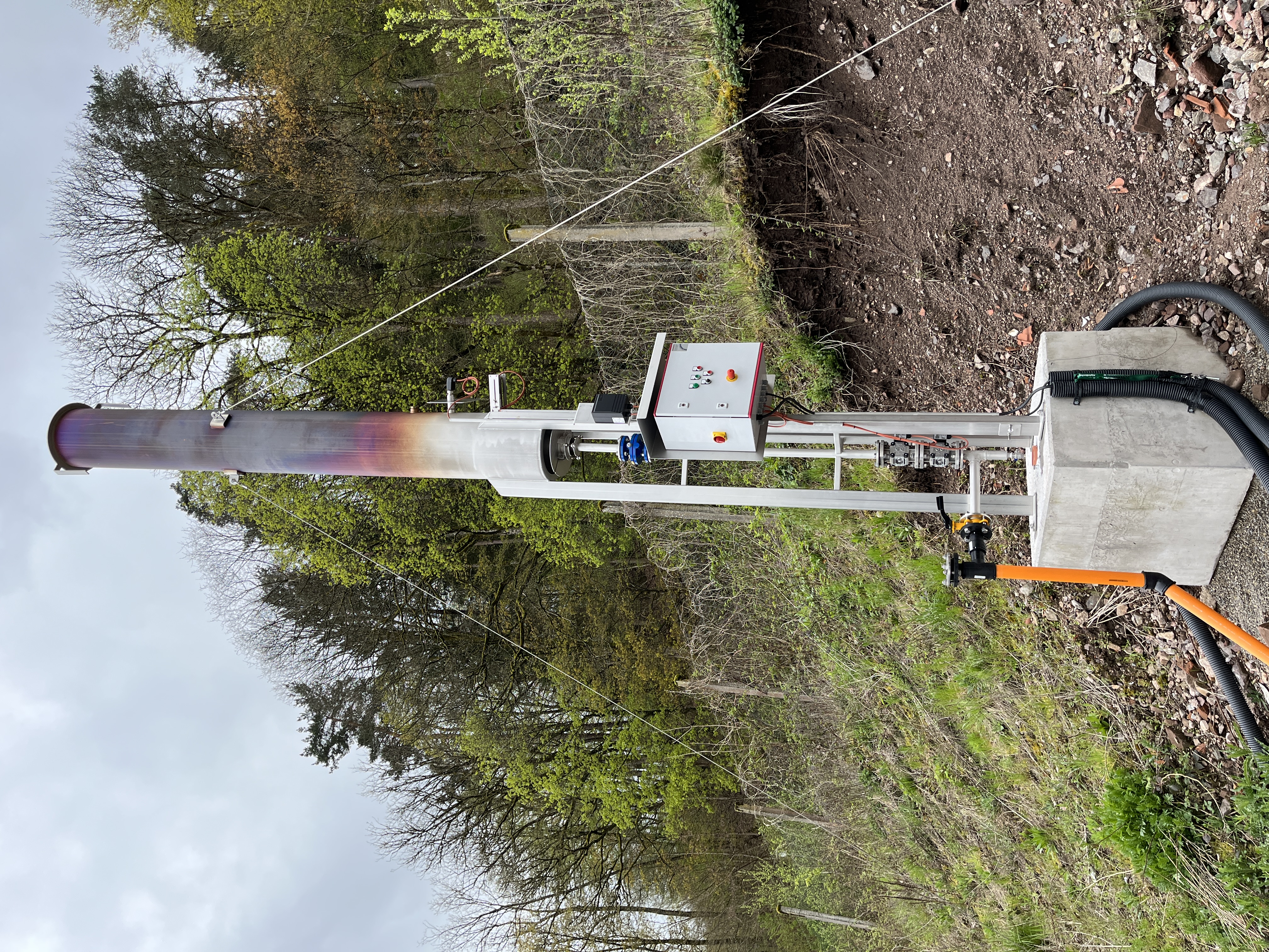 FlexBio Biogas-Notfackel