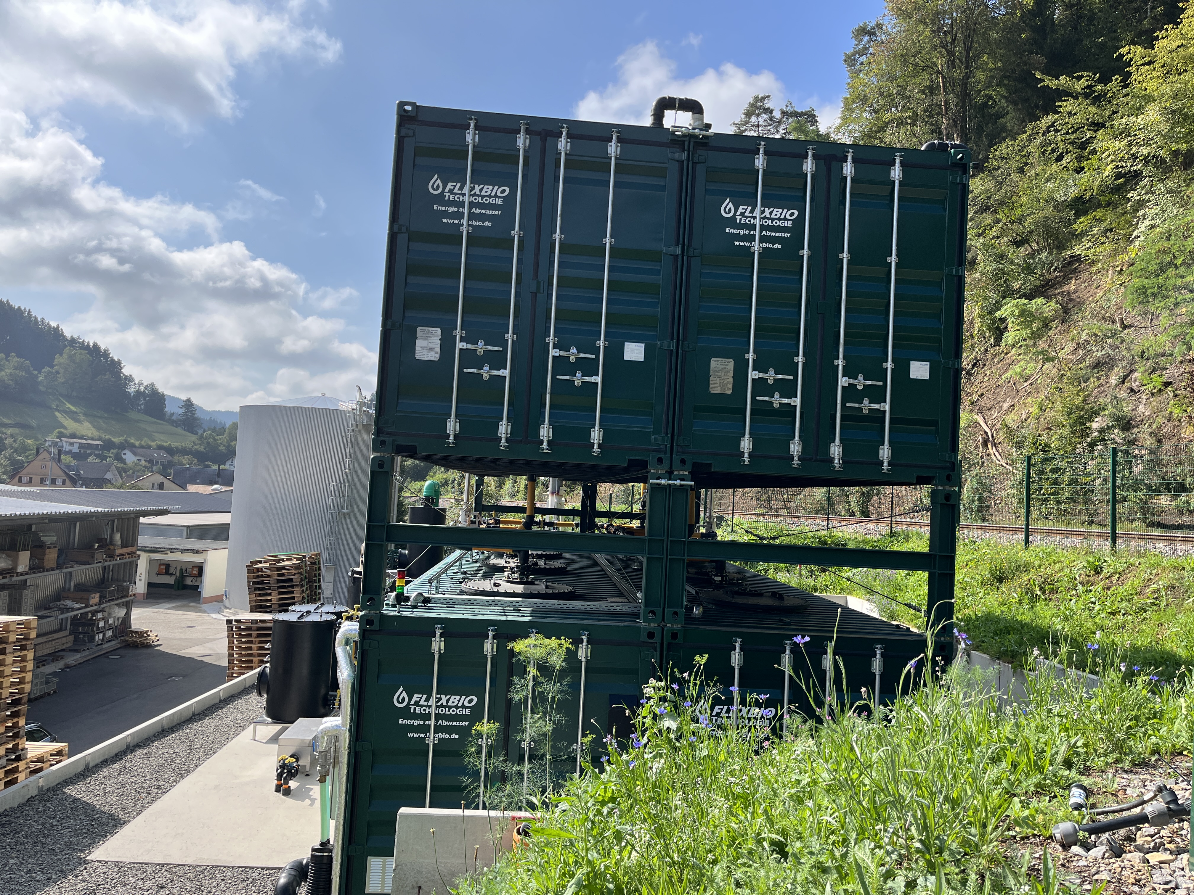 FlexBio - Modulare Containeranlage